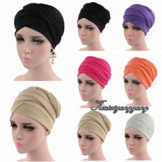 India Shimmer Long Scarf Head Turban Breathable Wrap Mujer Hijab Tube Head Scarf  eb-66022438